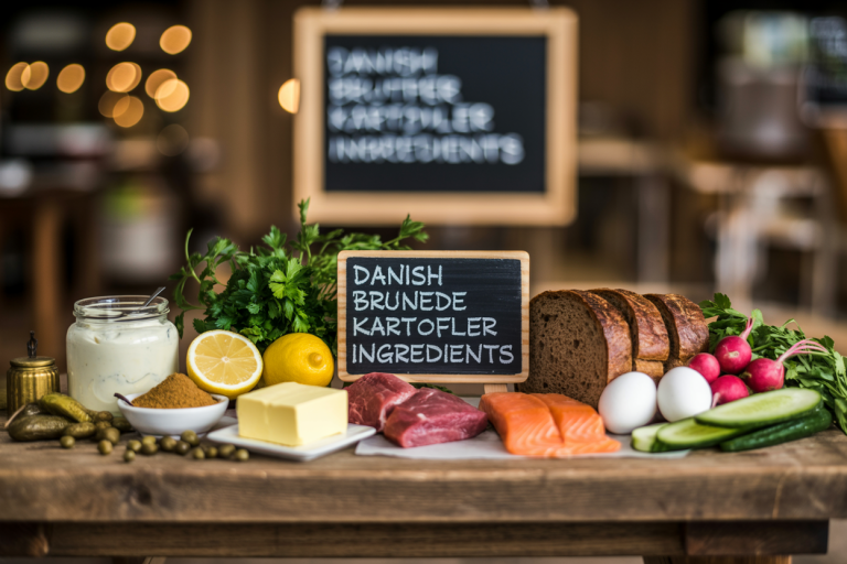 Danish Smørrebrød Ingredients