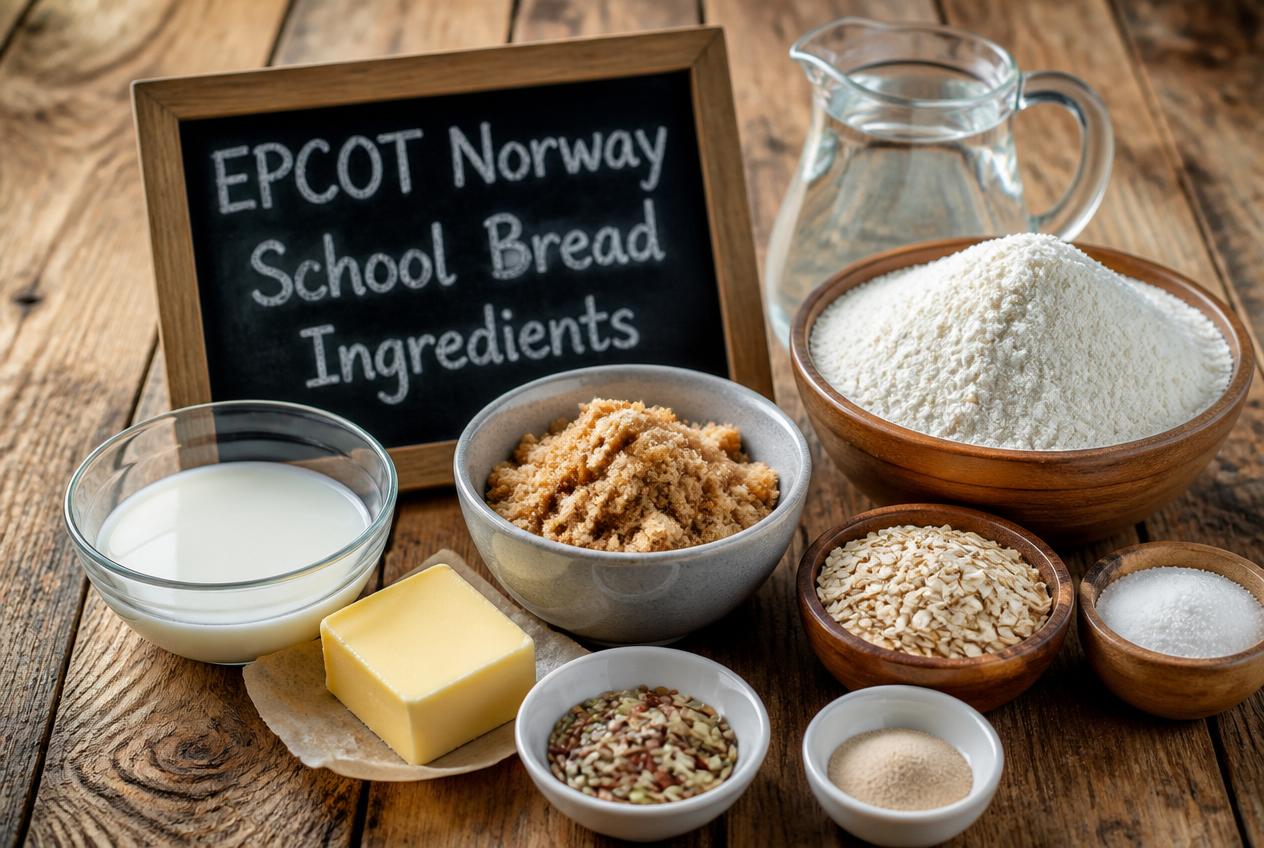 EPCOT Norway School Bread Ingredients