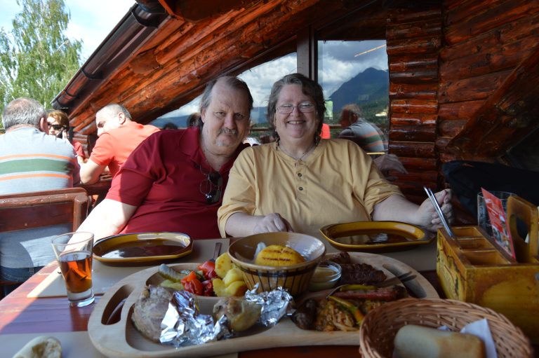 Dinner in Romania