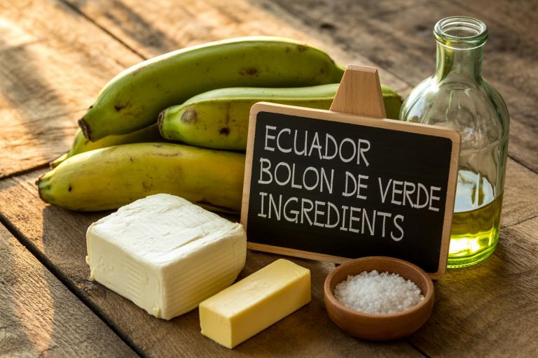 Ecuador Bolon de Verde Recipe Ingredients