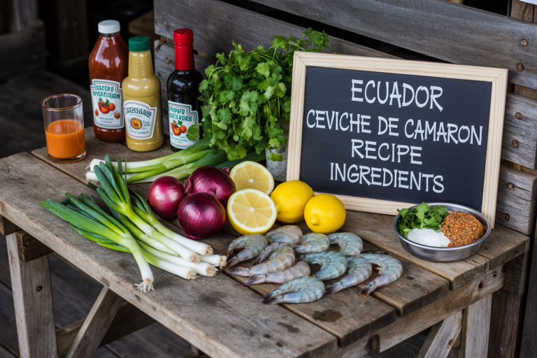 Ecuador Ceviche de Camaron Recipe Ingredients