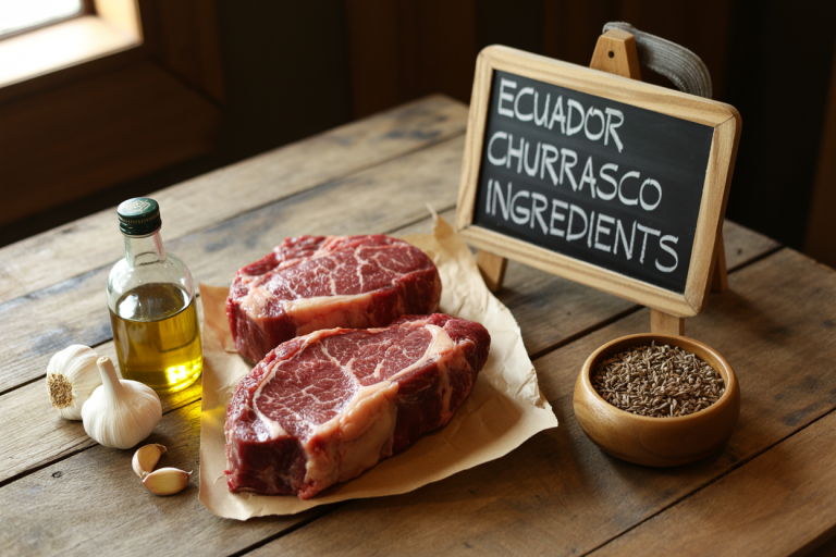 Ecuador Churrasco Recipe Ingredients