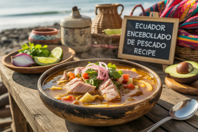 Ecuador Encebollado de Pescado Recipe
