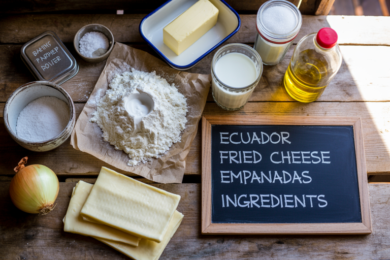 Ecuador Fried Cheese Empanadas Recipe Ingredients