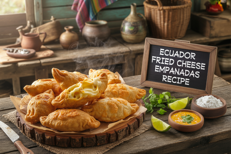 Ecuador Fried Cheese Empanadas Recipe