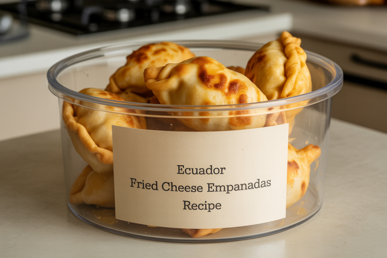 Ecuador Fried Cheese Empanadas Recipe Storage Tips
