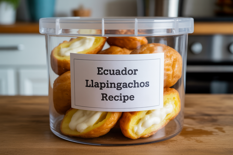 Ecuador Llapingachos Recipe Storage Tips