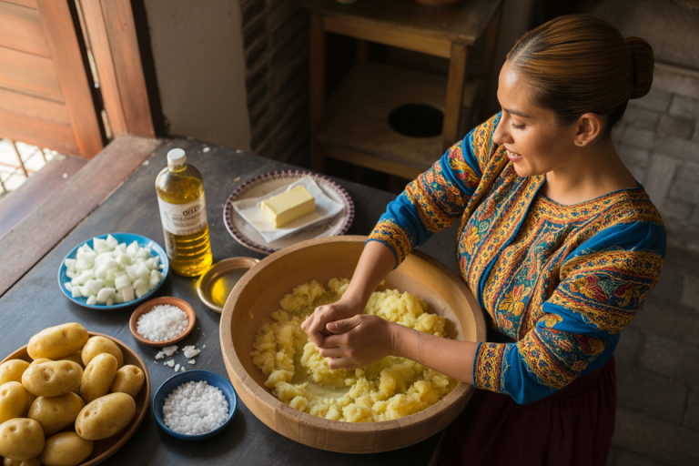 Ecuador Llapingachos Recipe Cooking TIps