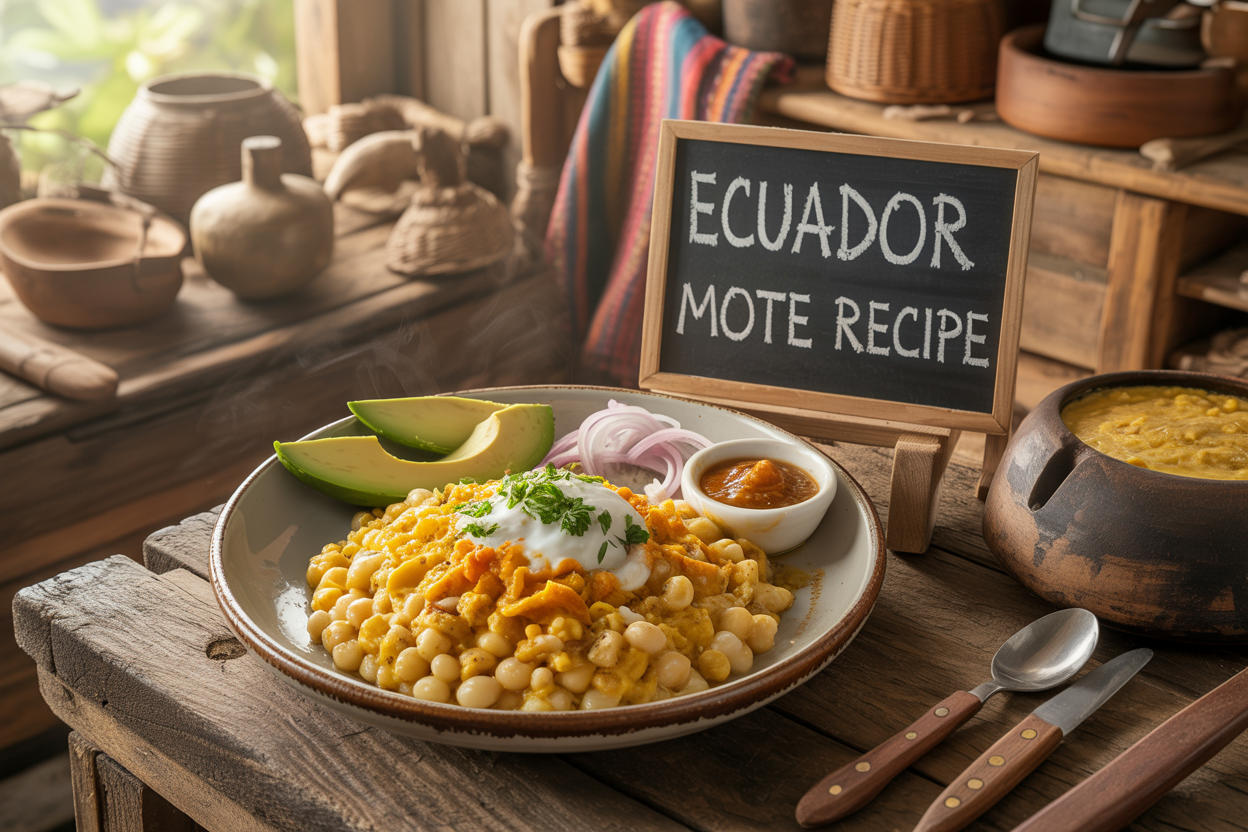 Ecuador Mote Recipe
