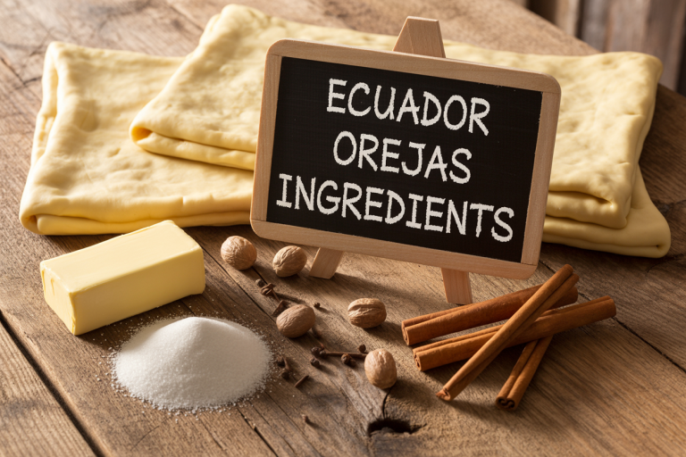 Ecuador Orejas Ingredients