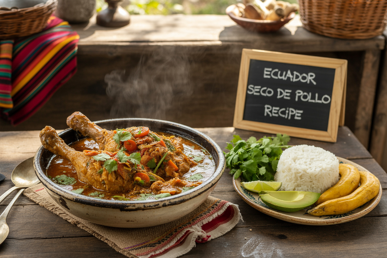 Ecuador Seco de Pollo Recipe