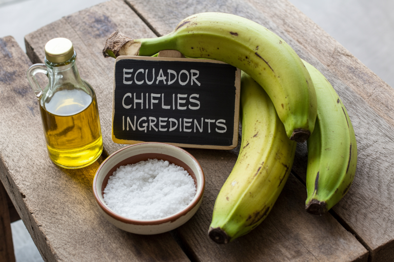 Ecuadorian Chiflies Recipe Ingredients