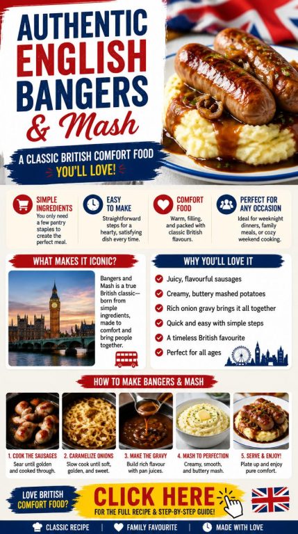 English Bangers and Mash Recipe
