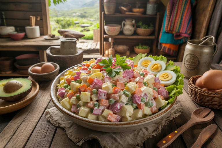 Ensalada Rusa Recipe