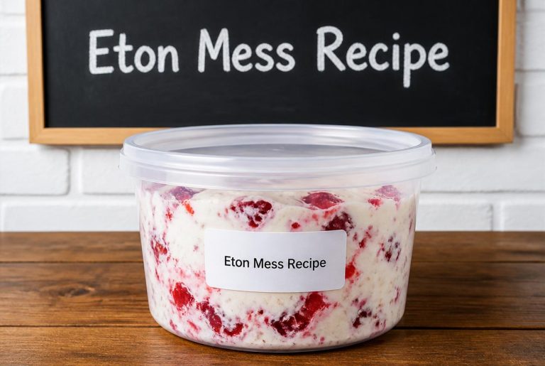 Eton Mess Recipe Storage Tips