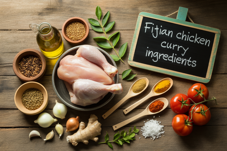 Fijian Chicken Curry Recipe Ingredients