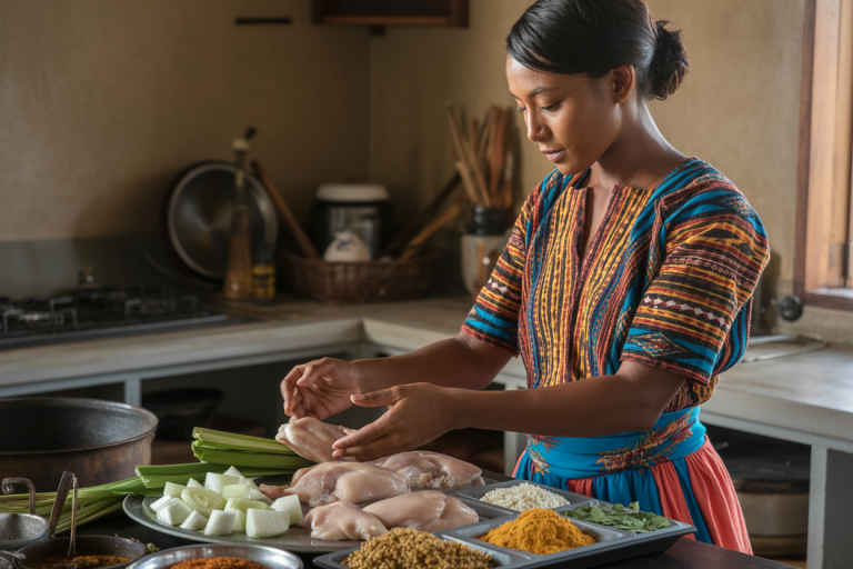 Fijian Chicken Palau Cooking Class