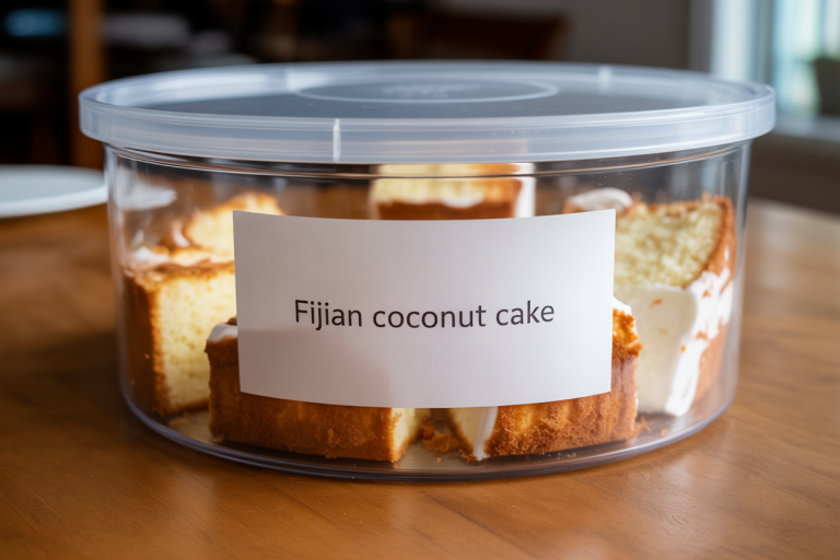 Fijian Coconut Cake Storage Tips