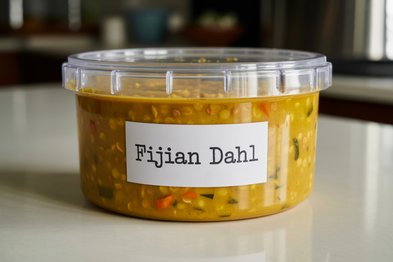 Fijian Dahl Storage TIps