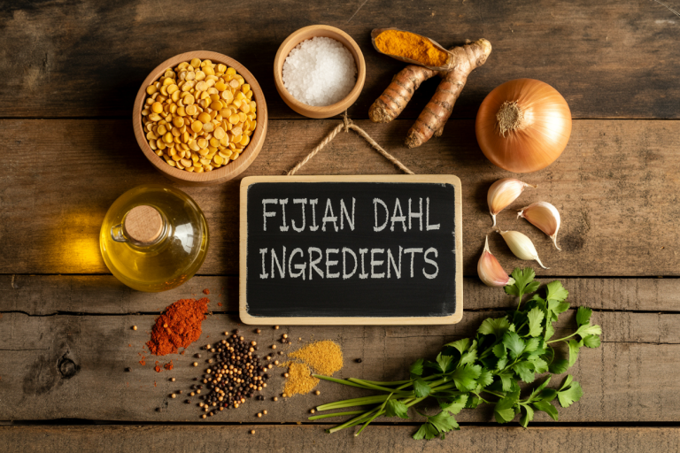 Fijian Dahl Ingredients