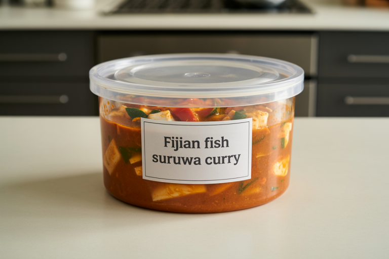 Fijian Fish Suruwa Curry Storage Tips
