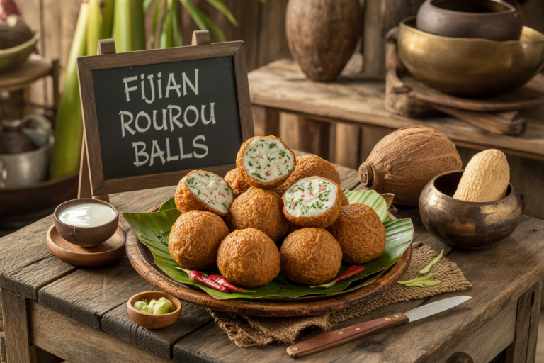 Fijian Rourou Balls