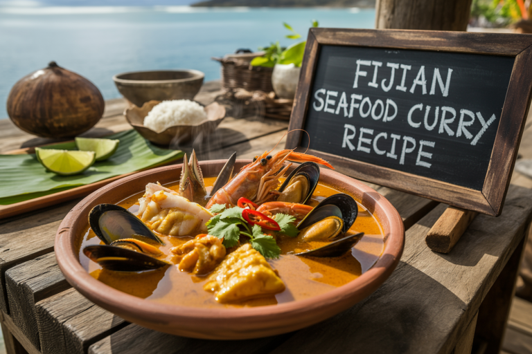 Fijian Seafood Curry Recipe