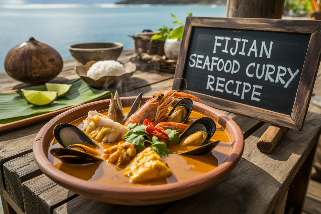 Fijian Seafood Curry Recipe