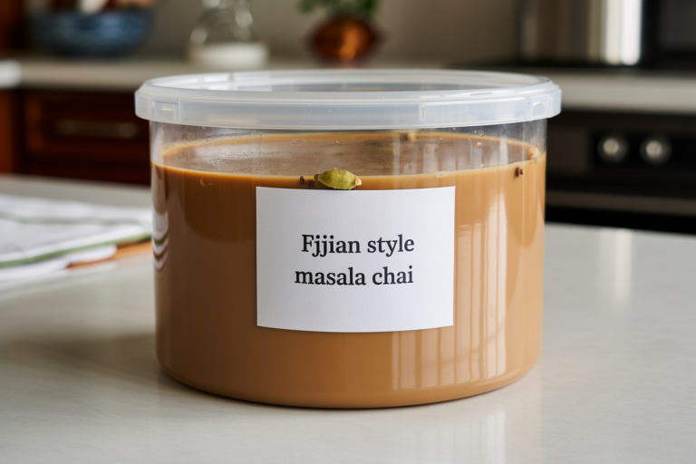 Fijian Style Masala Chai storage Tips