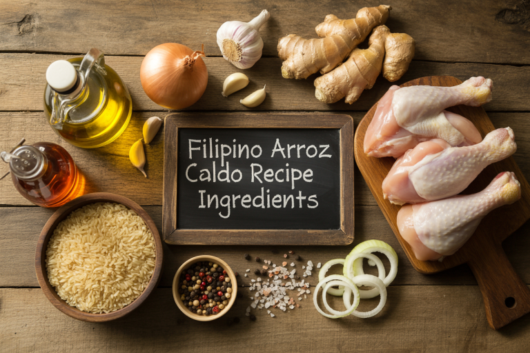 Filipino Arroz Caldo Recipe Ingredients