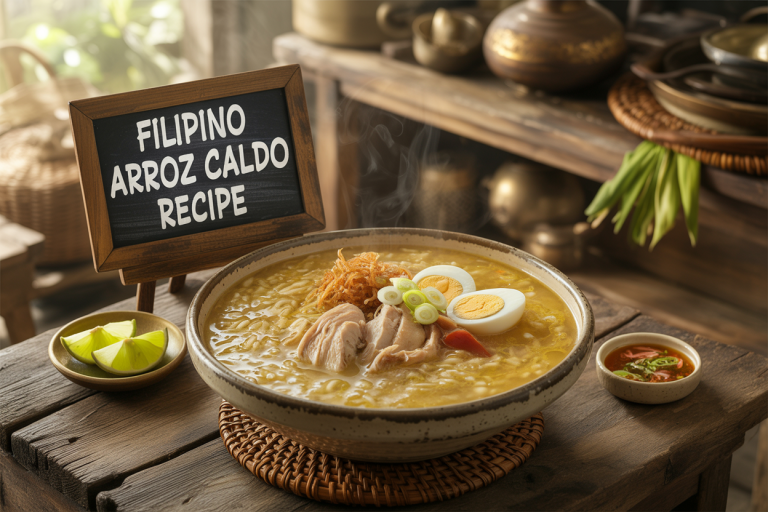 Filipino Arroz Caldo Recipe