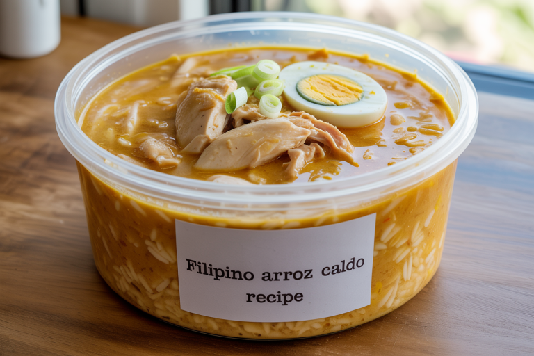 Filipino Arroz Caldo Recipe Storage Tips