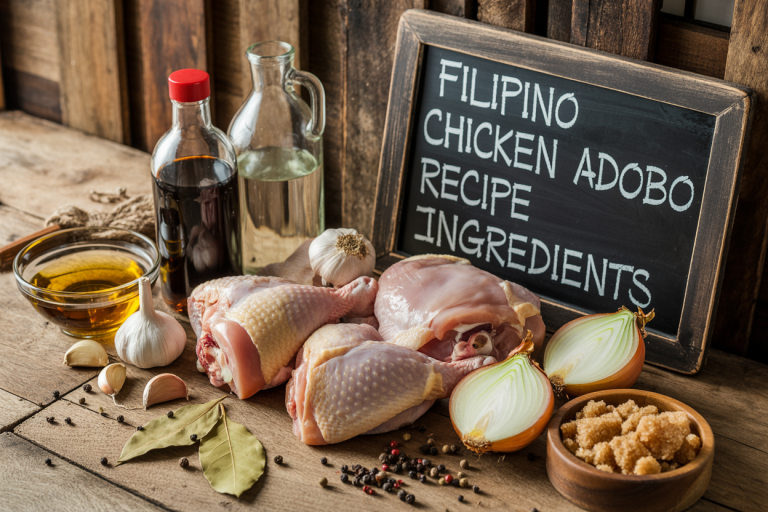 Filipino Chicken Adobo Recipe Ingredients
