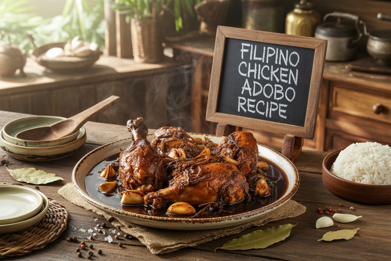 Filipino Chicken Adobo Recipe