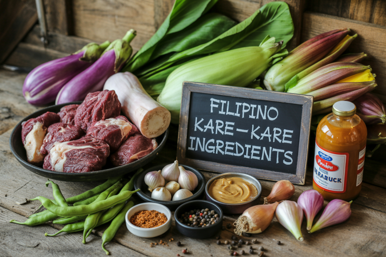 Filipino Kare-Kare Recipe Ingredients