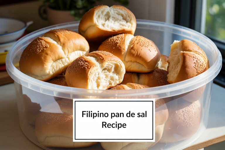 Filipino Pan De Sal Recipe Storage TIps