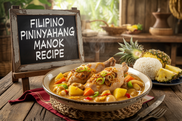Filipino Pininyahang Manok Recipe