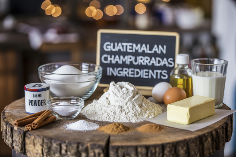 Guatemalan Champurradas Recipe Ingredients