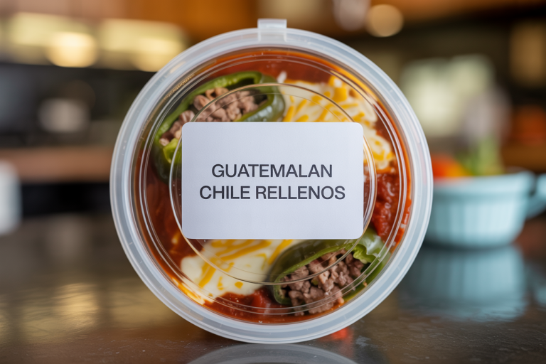 Guatemalan Chile Rellenos Recipe Storage Tips