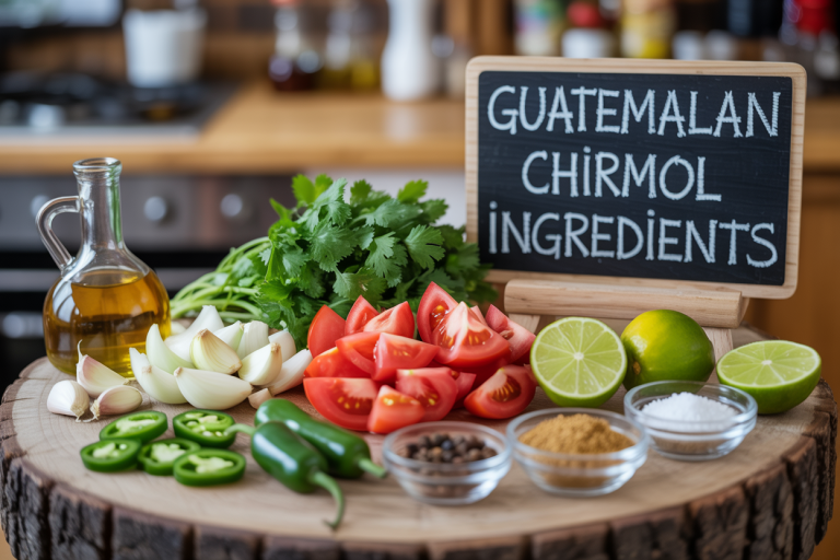 Guatemalan Chirmol Recipe Ingredients