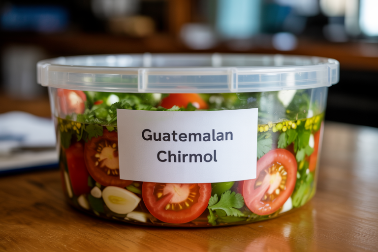 Guatemalan Chirmol Recipe Storage Tips