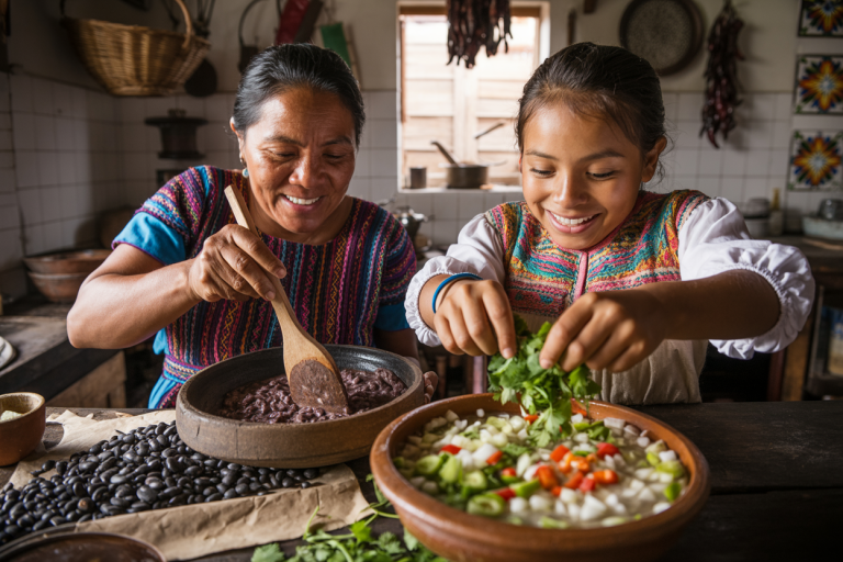 Guatemalan Frijoles Volteados Recipe Cooking TIps