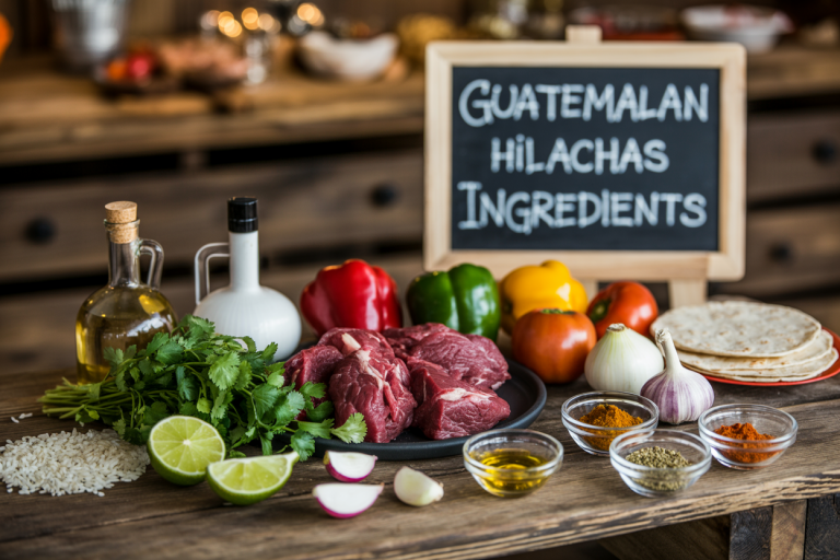 Guatemalan Hilachas Recipe Ingredients
