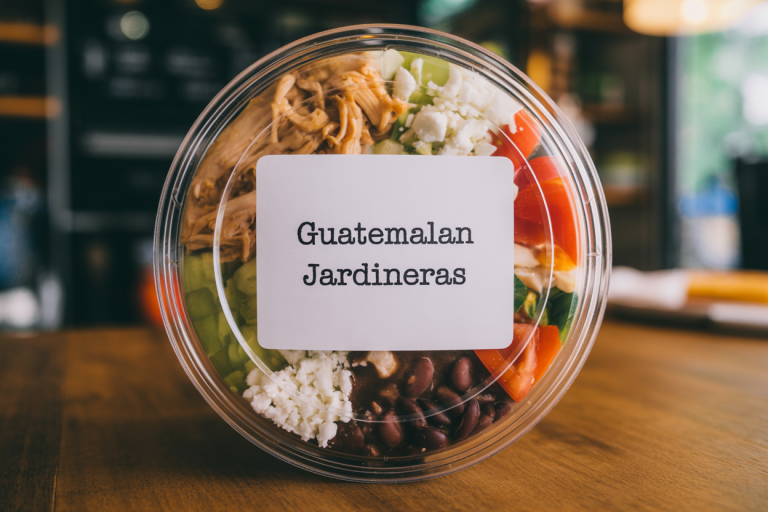 Guatemalan Jardineras Recipe Storage