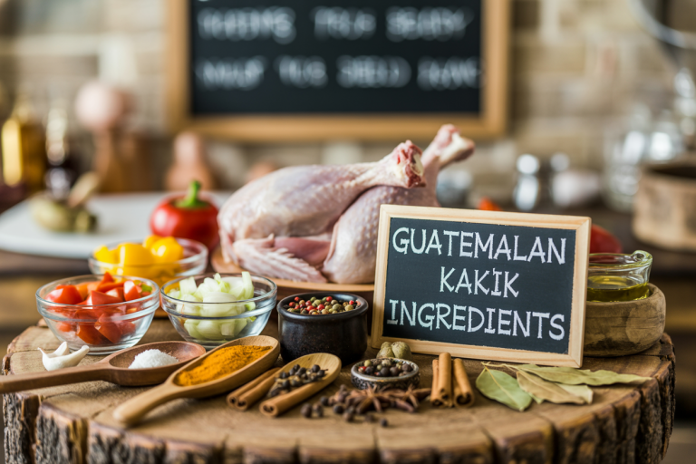 Guatemalan Kak’ik Recipe Ingredients