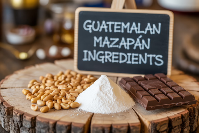 Guatemalan Mazapán Recipe Ingredients