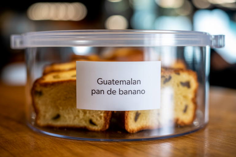 Guatemalan Pan de Banano Recipe Storage TIps