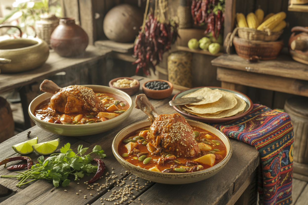Guatemalan Pepián de Pollo