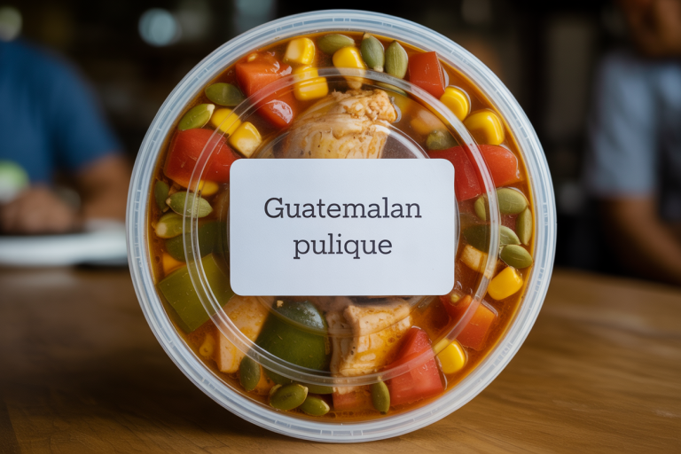 Guatemalan Pulique Recipe Storage TIps