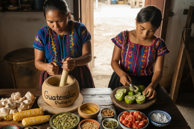 Guatemalan Pulique Recipe Cooking TIps
